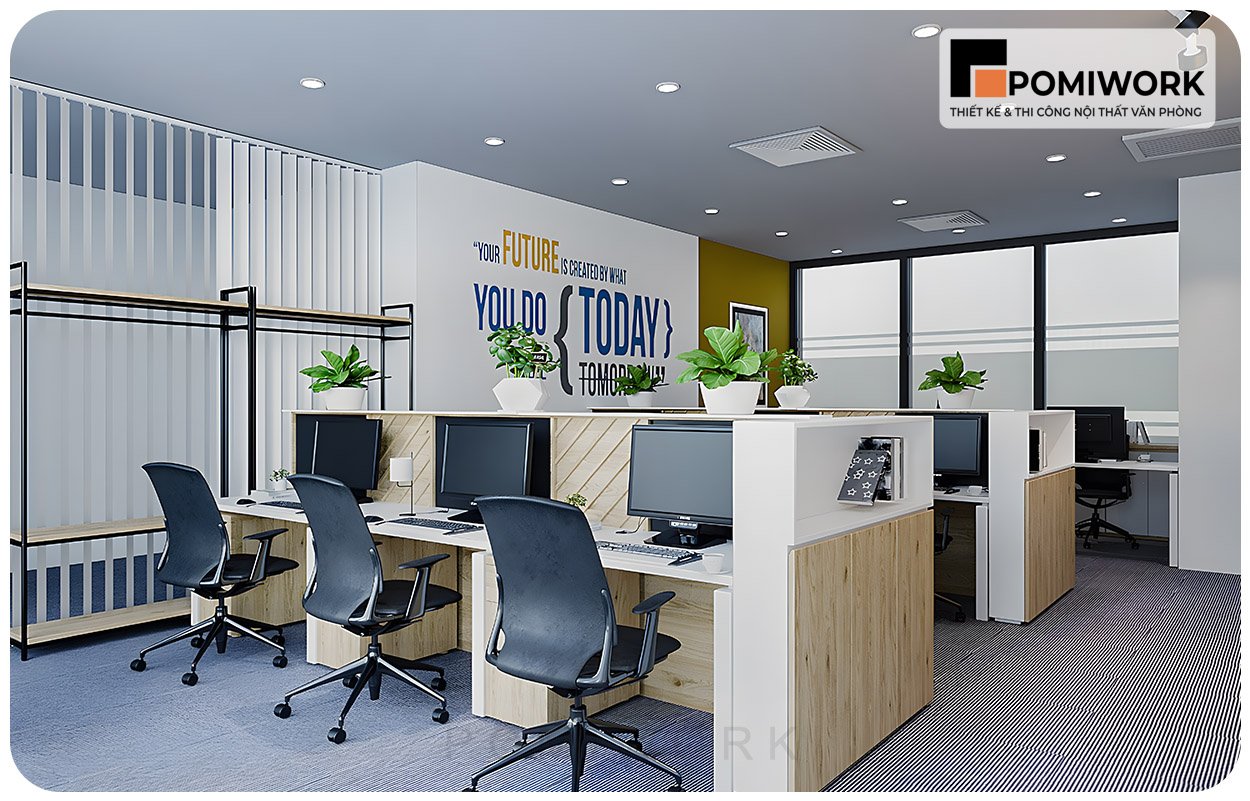 Thiết Kế Thi Công Nội Thất Văn Phòng Tại Bình Khánh Tp. HCM