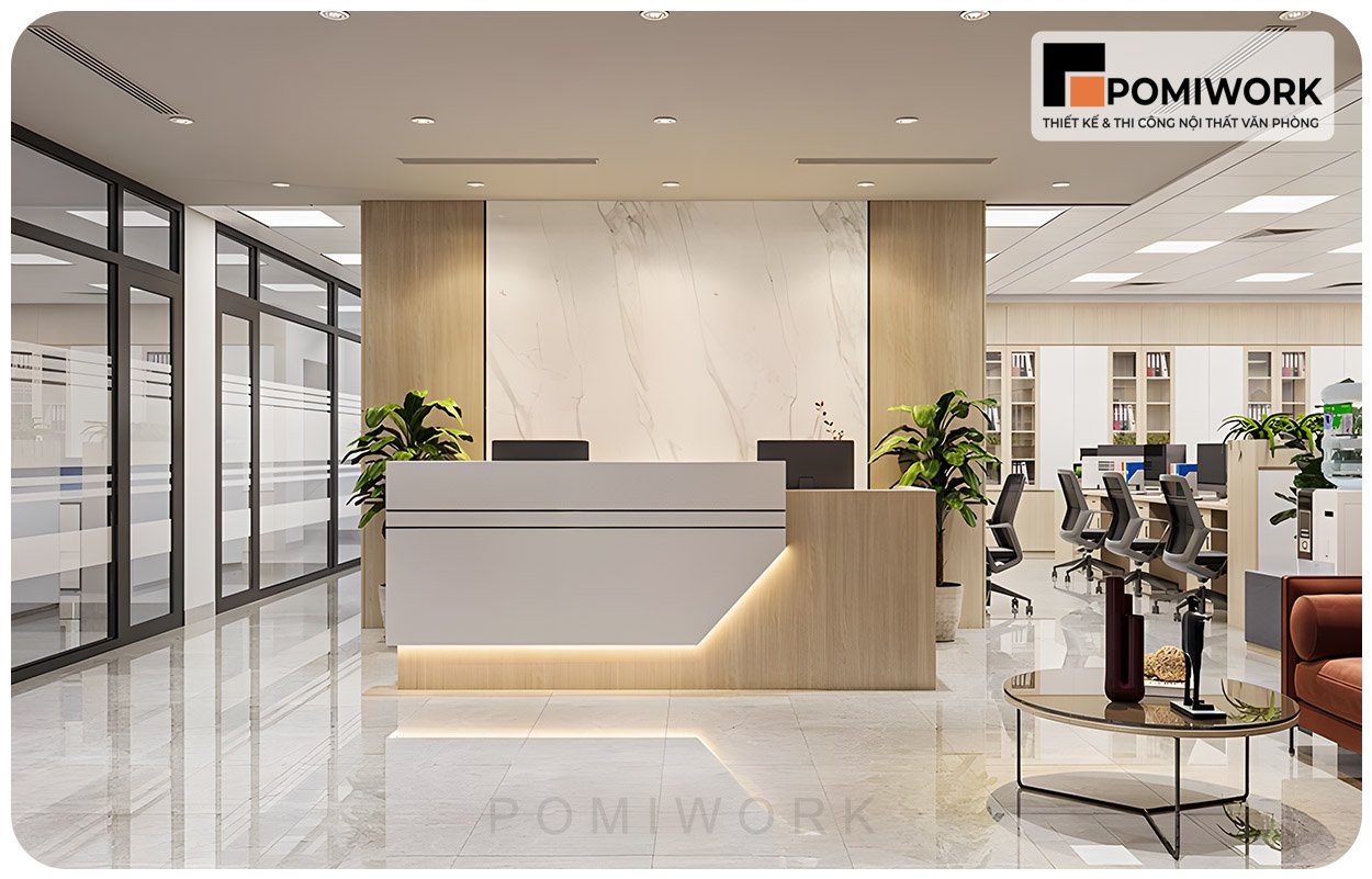 Thiết Kế Thi Công Nội Thất Văn Phòng Tại Minh Thạnh Tp. HCM