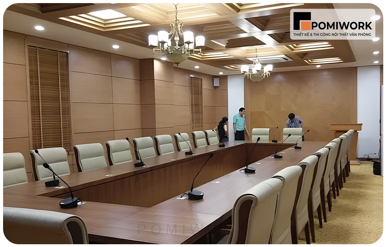 Thiết Kế Thi Công Nội Thất Văn Phòng Tại P. Bến Cát Tp. HCM