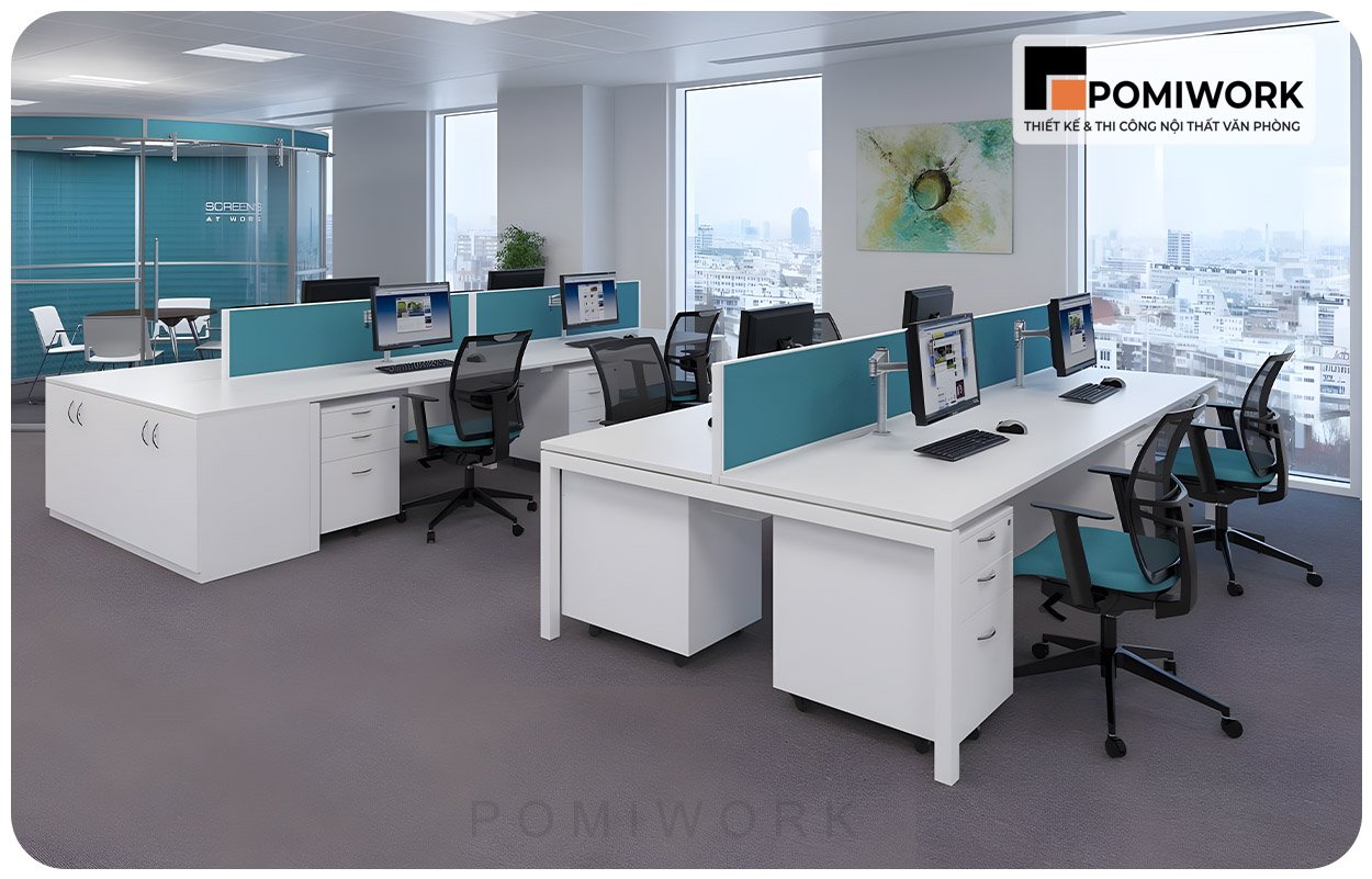 Thiết Kế Thi Công Nội Thất Văn Phòng Tại P. Gò Vấp Tp. HCM