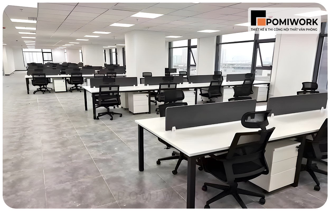Thiết Kế Thi Công Nội Thất Văn Phòng Tại P. Tân Hiệp Tp. HCM