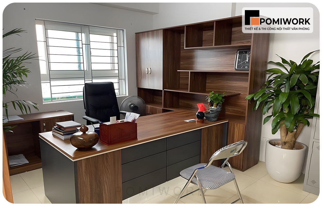 thiết kế thi công nội thất văn phòng tại P. Thủ Dầu Một Tp. HCM