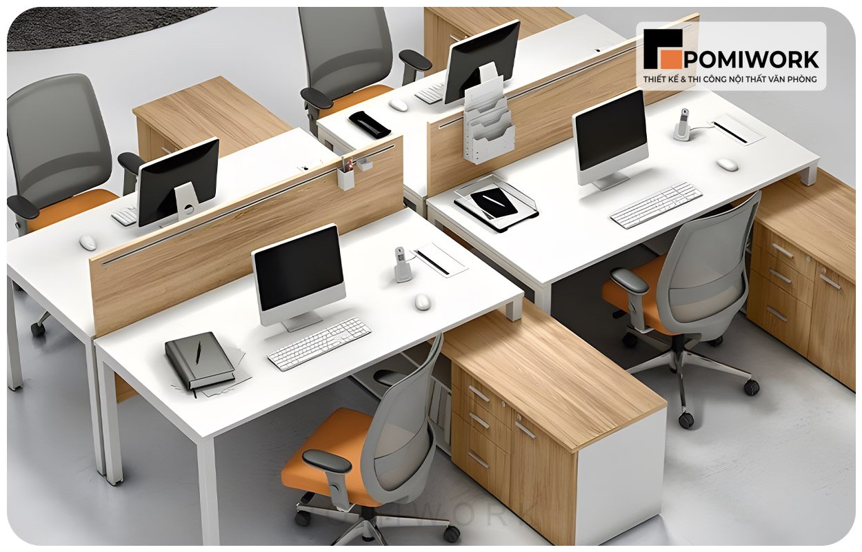 Thiết Kế Thi Công Nội Thất Văn Phòng Tại Tân Nhựt Tp. HCM