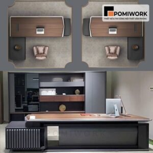 Bàn giám đốc cao cấp thiết kế Châu Âu - Sang trọng, đẳng cấp cho văn phòng lãnh đạo