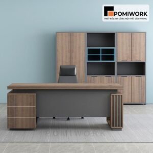 Bàn giám đốc hiện đại gỗ MDF cao cấp - Sang trọng, đẳng cấp lãnh đạo