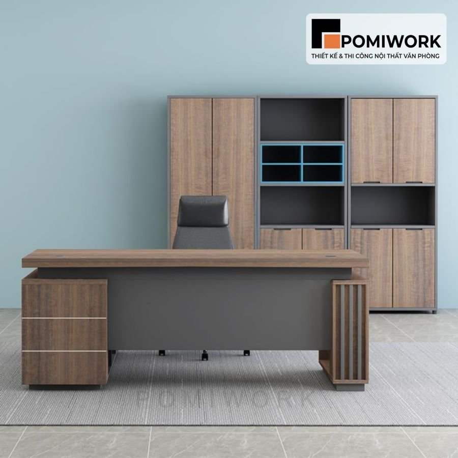 ban giam doc hien dai go mdf cao cap (5) Bàn giám đốc hiện đại gỗ MDF cao cấp - Sang trọng, đẳng cấp lãnh đạo