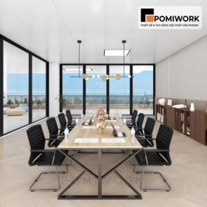 Bàn họp cao cấp - Thiết kế tinh tế, chắc chắn cho phòng họp công ty