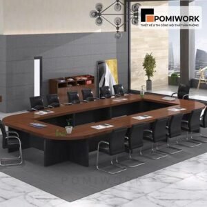 Bàn họp chữ U cao cấp - Thiết kế hiện đại, sang trọng cho doanh nghiệp