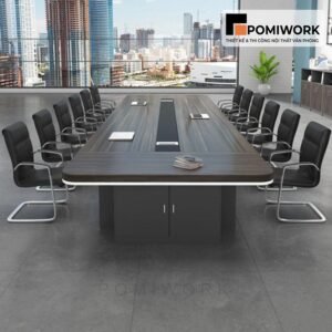 Bàn họp gỗ MDF cao cấp - Sang trọng và hiện đại cho doanh nghiệp