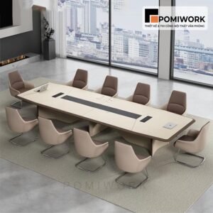Bàn họp văn phòng cao cấp - Thiết kế tối giản, thanh lịch