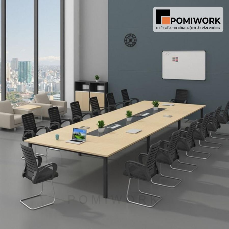 ban hop van phong chan sat mat go ben dep sang trong phu hop moi khong gian