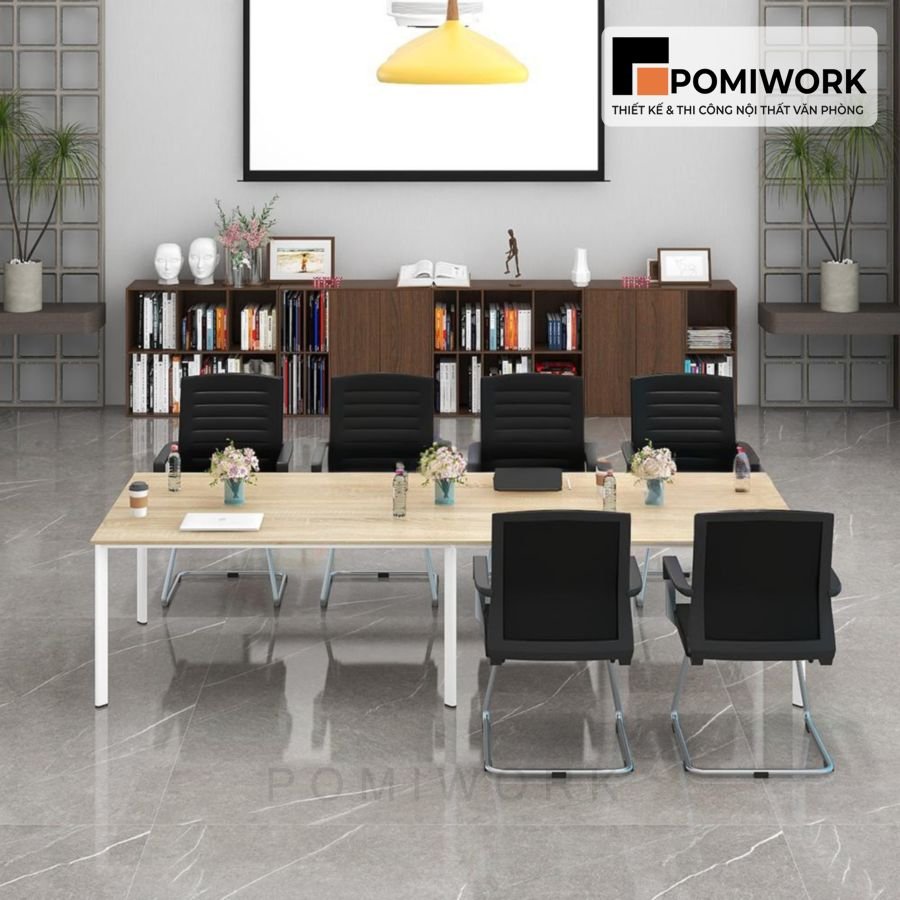 ban hop van phong hien dai chan sat mat go thiet ke sang trong ben dep