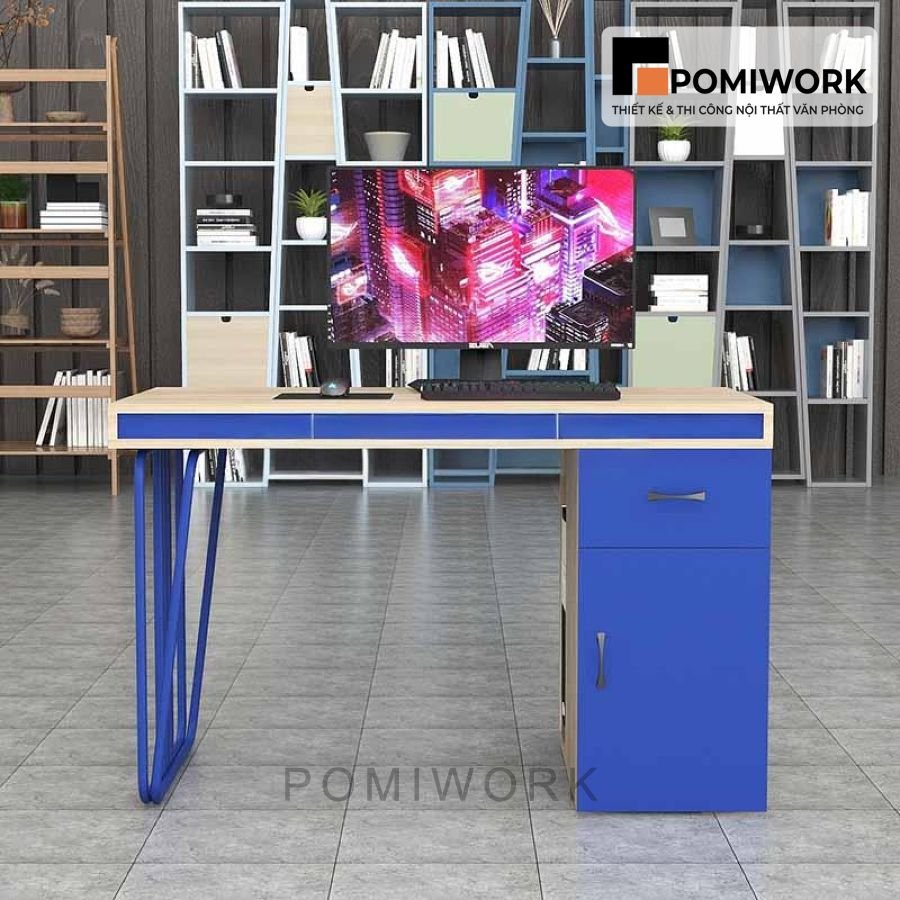 ban lam viec chan sat hien dai co hoc tu va ngan de cpu