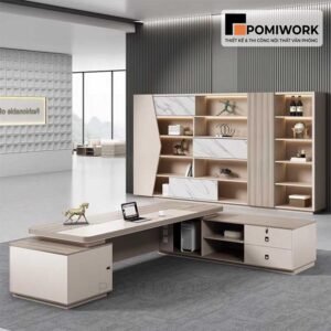 Bàn làm việc giám đốc hiện đại - Sang trọng, tối giản, chuyên nghiệp