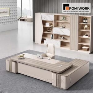 Bàn làm việc giám đốc hiện đại - Sang trọng, tối giản, chuyên nghiệp