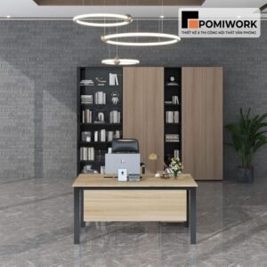 Bàn làm việc lãnh đạo đơn giản - Thiết kế hiện đại, sang trọng