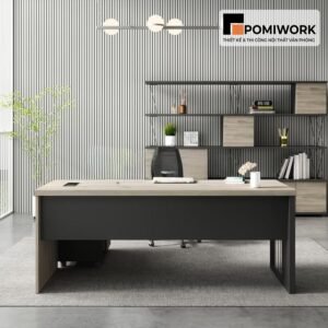 Bàn làm việc lãnh đạo hiện đại - Kiểu dáng tối giản, đẳng cấp