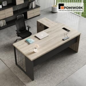 Bàn làm việc lãnh đạo hiện đại - Kiểu dáng tối giản, đẳng cấp