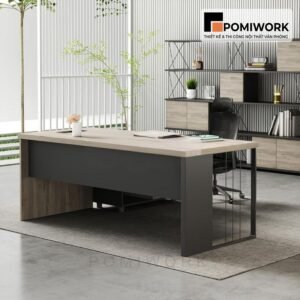 Bàn làm việc lãnh đạo hiện đại - Kiểu dáng tối giản, đẳng cấp