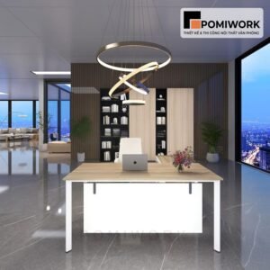 Bàn làm việc lãnh đạo sang trọng - Kiểu dáng đơn giản, bền đẹp, giá tốt