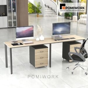 Bàn làm việc nhóm 2 người hiện đại, đẳng cấp