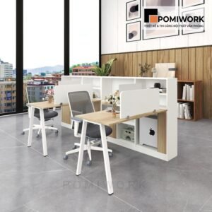 Bàn làm việc nhóm 2 người - Tối ưu không gian, phong cách hiện đại