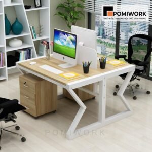 Bàn làm việc văn phòng 2 người - Đẹp, bền, giá tốt