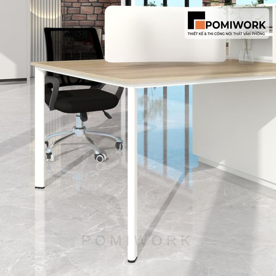 ban lam viec van phong 6 cho cum ban hien dai kem tu phu