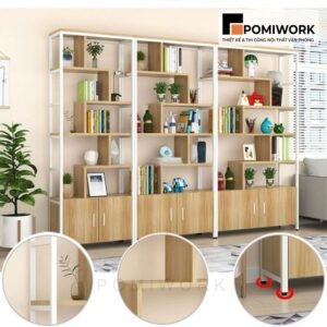 Kệ trang trí văn phòng đẹp - Thiết kế hiện đại, phù hợp mọi không gian