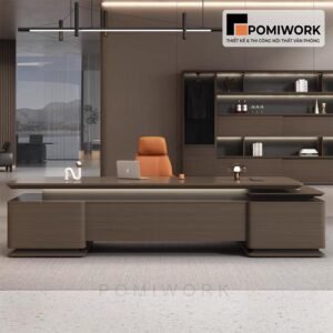 Mẫu bàn giám đốc gỗ cao cấp - Đẳng cấp, thời thượng, bền đẹp theo thời gian