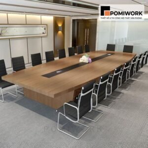 Mẫu bàn họp gỗ hiện đại - Sang trọng, chắc chắn, đẳng cấp
