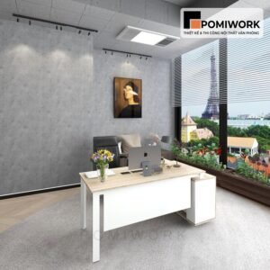 Mẫu bàn làm việc giám đốc đẹp, sang trọng - Mang đẳng cấp và phong thủy tốt cho doanh nghiệp
