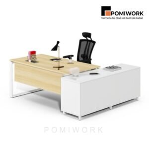 Mẫu bàn làm việc giám đốc đẹp, sang trọng - Mang đẳng cấp và phong thủy tốt cho doanh nghiệp