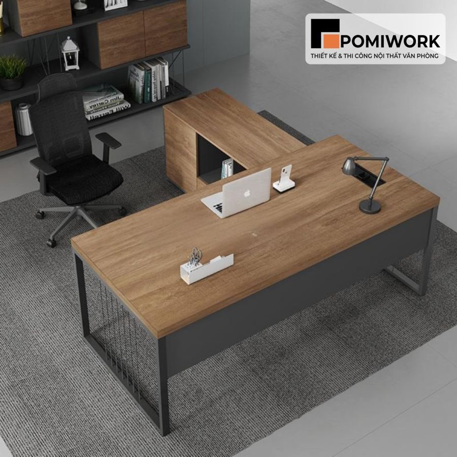 mau ban lam viec lanh dao hien dai sang trong ben dep cho van phong Mẫu bàn làm việc lãnh đạo hiện đại - Sang trọng, bền đẹp cho văn phòng