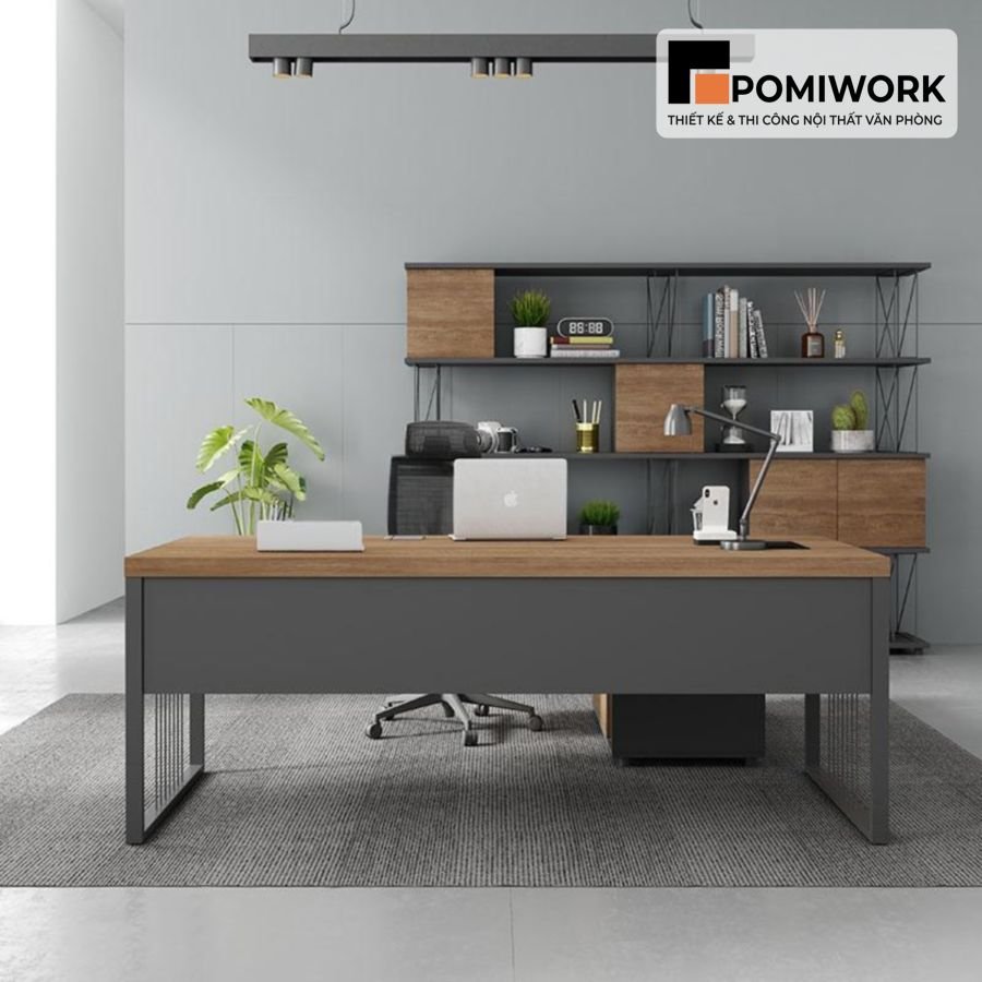 mau ban lam viec lanh dao hien dai sang trong ben dep cho van phong Mẫu bàn làm việc lãnh đạo hiện đại - Sang trọng, bền đẹp cho văn phòng