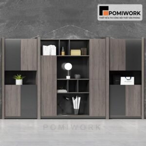 Mẫu tủ hồ sơ giám đốc phối màu đẹp - Lưu trữ tiện lợi, thẩm mỹ cao