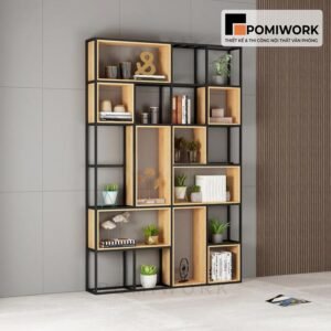 Top mẫu kệ trang trí văn phòng hiện đại - Decor đẹp, ấn tượng