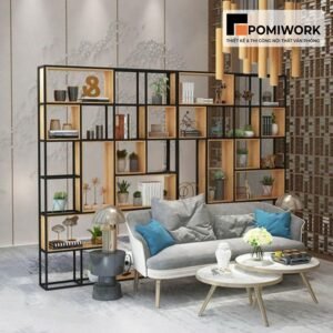 Top mẫu kệ trang trí văn phòng hiện đại - Decor đẹp, ấn tượng