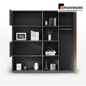 Tủ giám đốc gỗ MDF - Bền đẹp, phù hợp văn phòng hiện đại