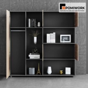 Tủ giám đốc gỗ MDF - Bền đẹp, phù hợp văn phòng hiện đại
