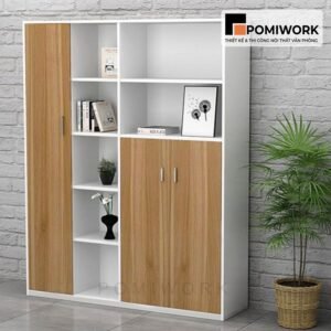 Tủ giám đốc gỗ MDF hiện đại - Thiết kế đơn giản, sang trọng
