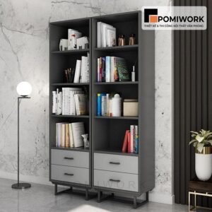 Tủ hồ sơ cao văn phòng - Thiết kế hiện đại, nhiều ngăn tiện lợi