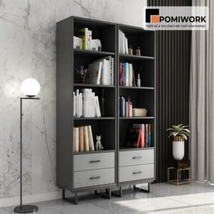 Tủ hồ sơ cao văn phòng - Thiết kế hiện đại, nhiều ngăn tiện lợi