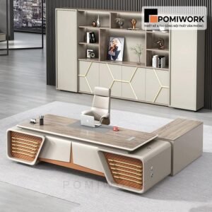 Tủ hồ sơ giám đốc bằng gỗ MDF - Kiểu dáng đẹp, đẳng cấp