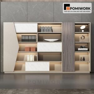 Tủ hồ sơ giám đốc cao cấp - Thiết kế sang trọng và đẳng cấp