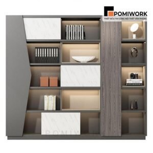 Tủ hồ sơ giám đốc cao cấp - Thiết kế sang trọng và đẳng cấp