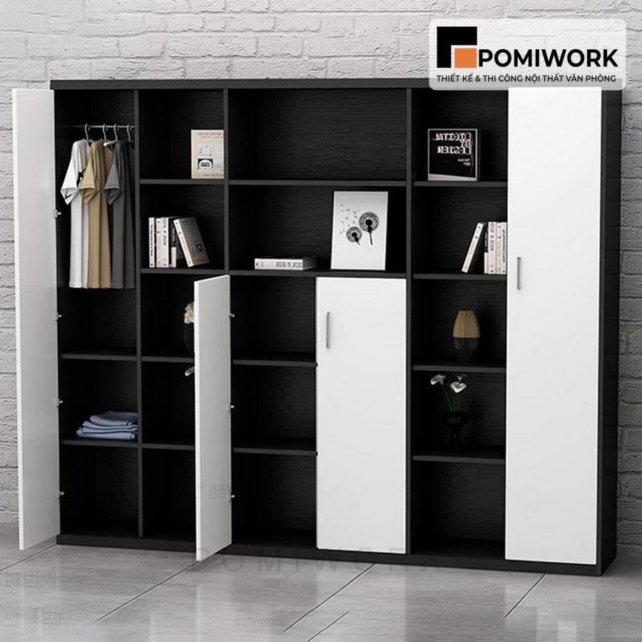 tu ho so giam doc dep Tủ hồ sơ giám đốc đẹp - Phong cách tối giản, màu sắc trang nhã, tiện dụng