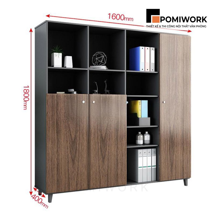 tu van phong giam doc go mdf Tủ văn phòng giám đốc gỗ MDF - Kiểu dáng thanh lịch, giá tốt