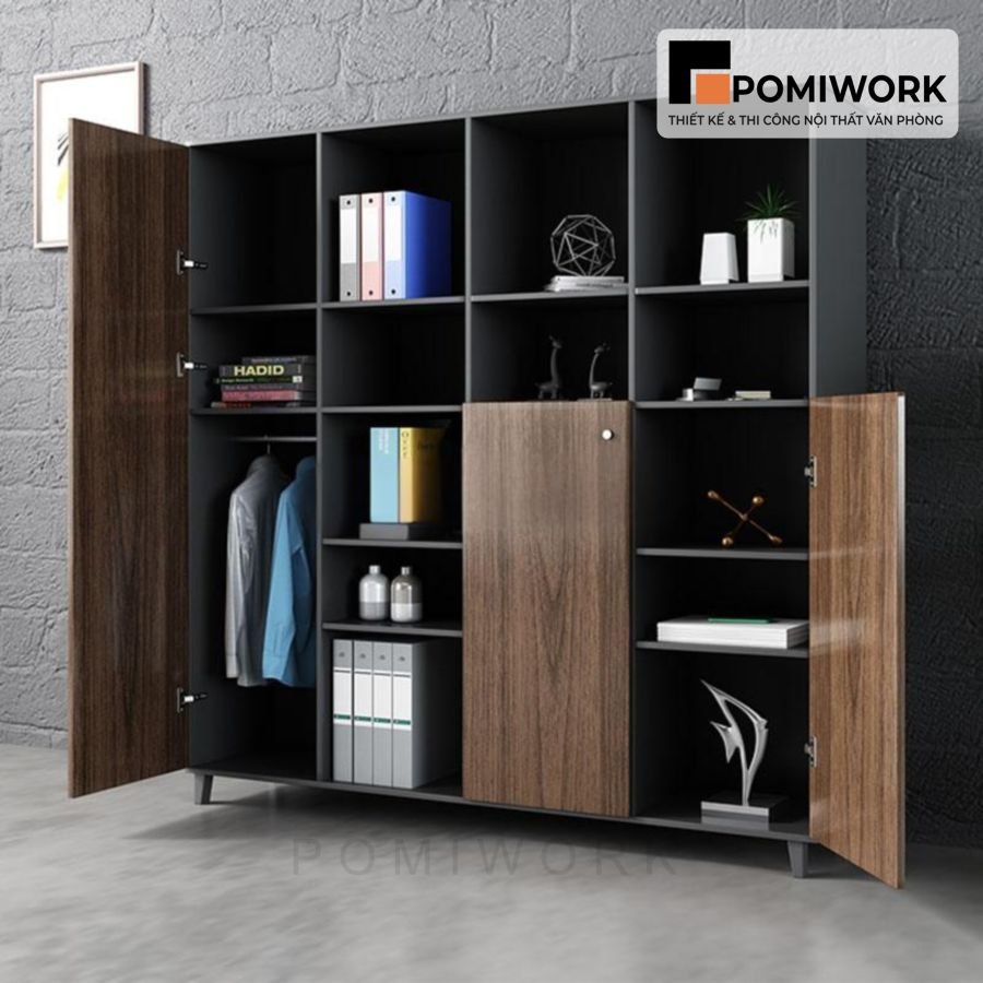 tu van phong giam doc go mdf Tủ văn phòng giám đốc gỗ MDF - Kiểu dáng thanh lịch, giá tốt