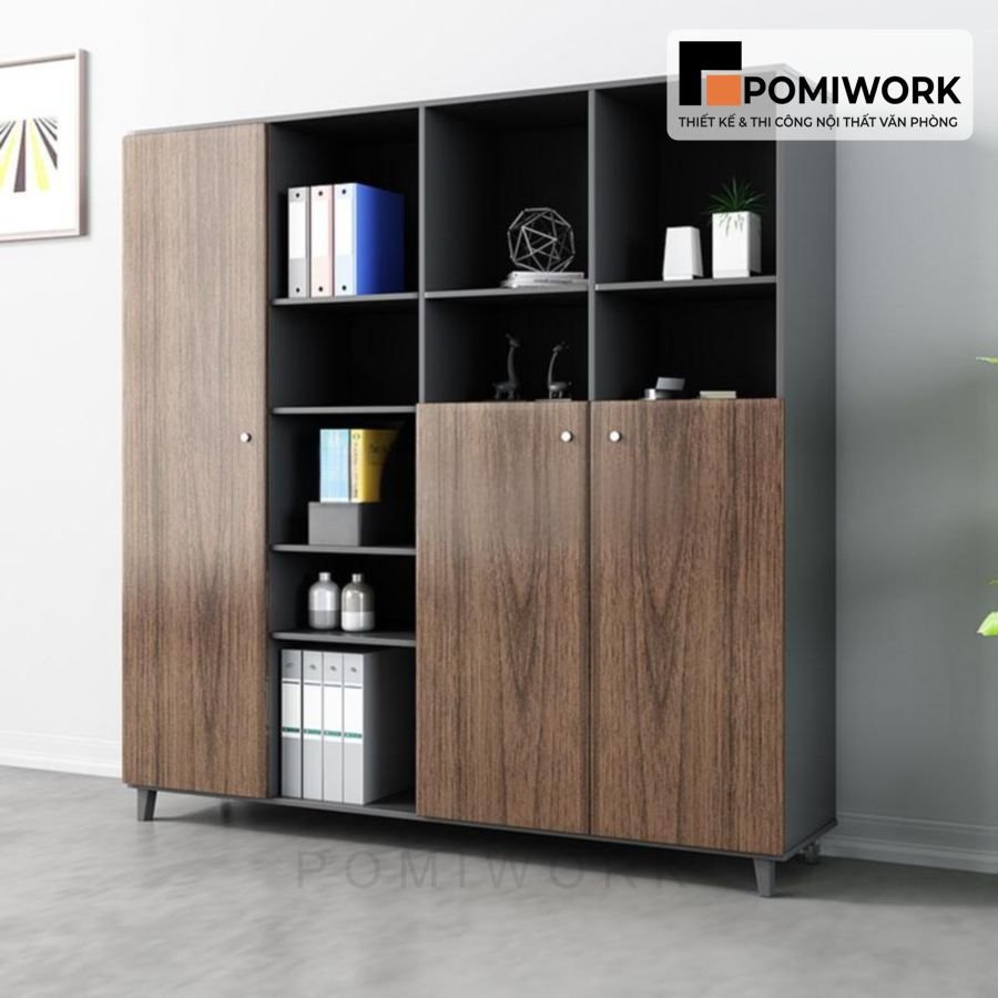 tu van phong giam doc go mdf Tủ văn phòng giám đốc gỗ MDF - Kiểu dáng thanh lịch, giá tốt